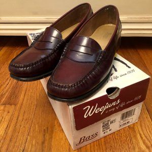 Burgundy Bass- Diana Weejuns